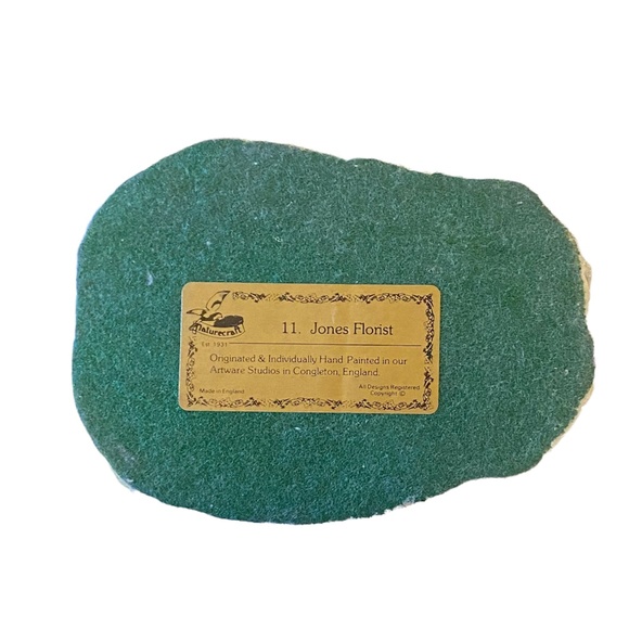 Vintage Naturecraft Figurine Jones Florist #11 by Peter Tomlins 1985 - Picture 8 of 9